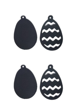 Easter Egg Leather Jewelry