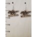 Ford Mustang Emblem Laser-Cut Wooden Earrings 
