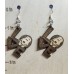 Love Snoopy Laser-Cut Wooden Earrings (Large)