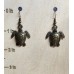 Bronze Turtle Earrings