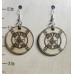 Boston Red Sox Baseball Laser-Cut Wooden Earrings