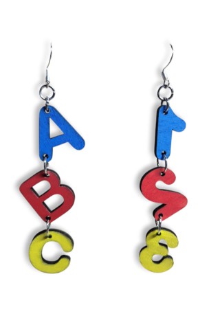 Laser cut ABC's 123's