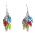 Multi-color Light Bulb Earrings 