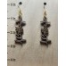 Coffee (Letters) Laser-Cut Wooden Earrings 