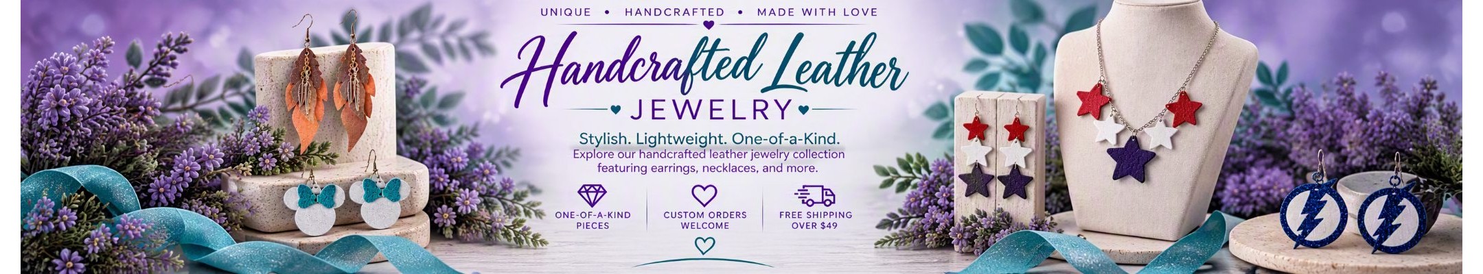 Updated Leather Jewelry