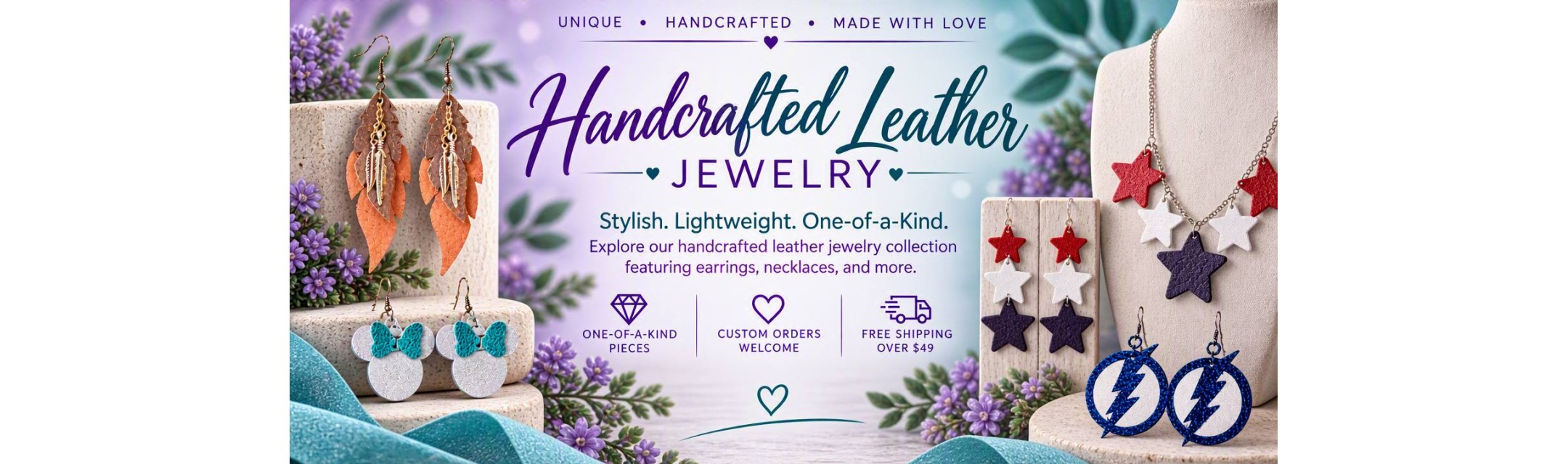 Updated Leather Jewelry
