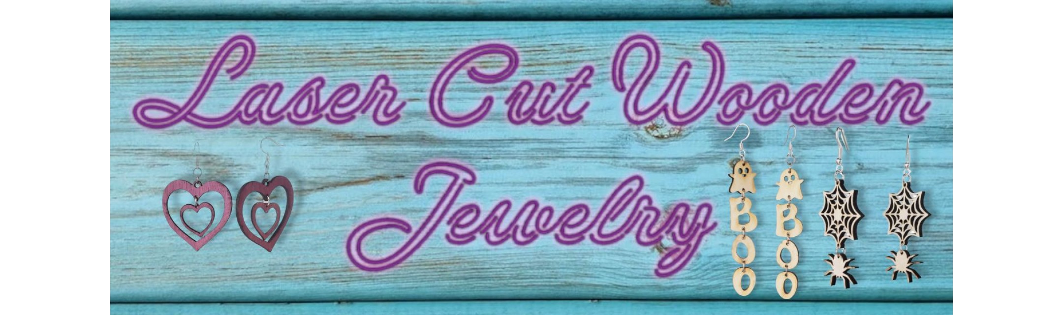 Laser Cut Wooden Jewelry