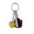 Keychain Black Glove, Softball, Bat 