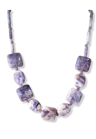 Charoite Stone Necklace