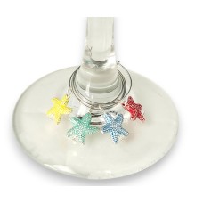 Starfish Wine Glass Charms