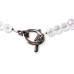 Pink and Clear Crystal Beads with White Crystal Pearl Necklace Pink and Clear Crystal Beads with White Crystal Pearl Necklace